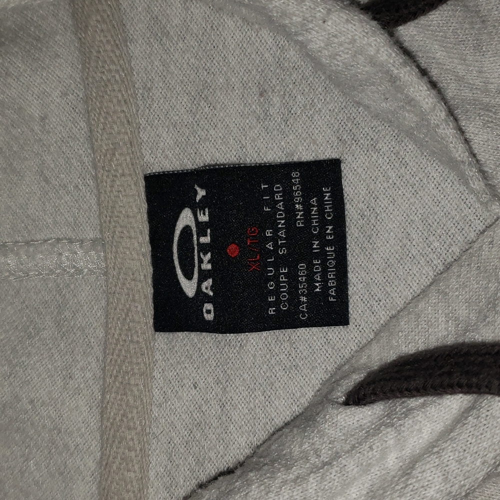 Oakley Hoodie  Light Gray size XL